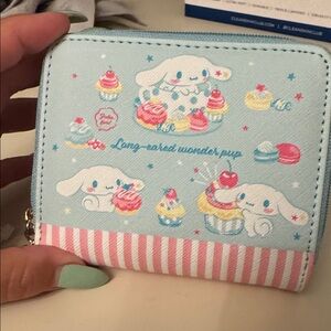 Cute Blue and Pink Kids Wallet